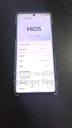 Tecno Camon 40 Pro 4G 256 GB