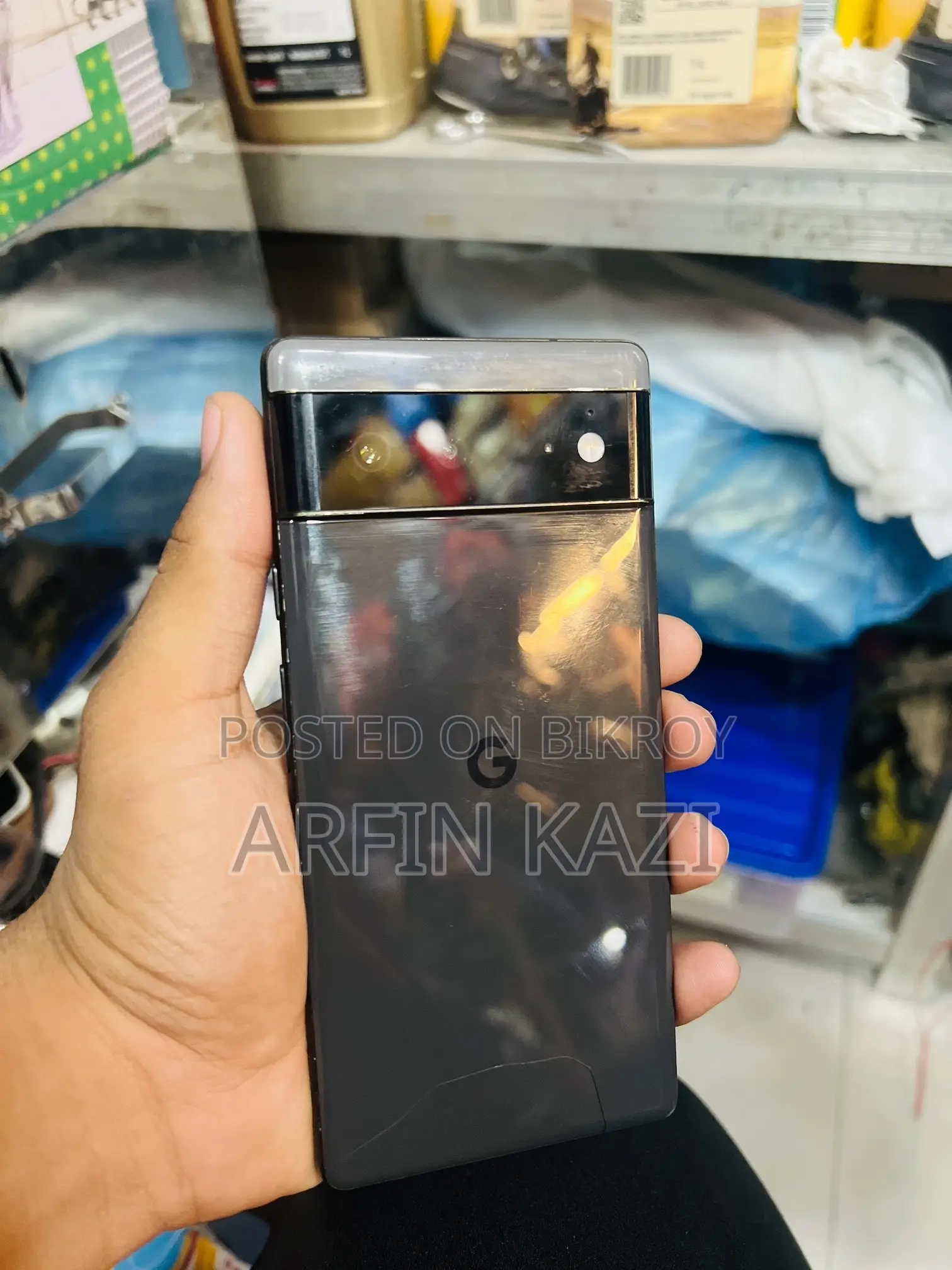 গুগল পিক্সেল ৬ ১২৮ জিবি গ্রে