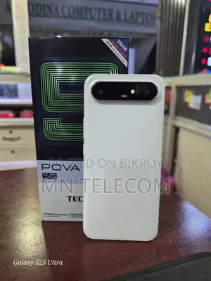 টেকনো পোভা স্লিম ৫জি ২৫৬ জিবি হোয়াইট