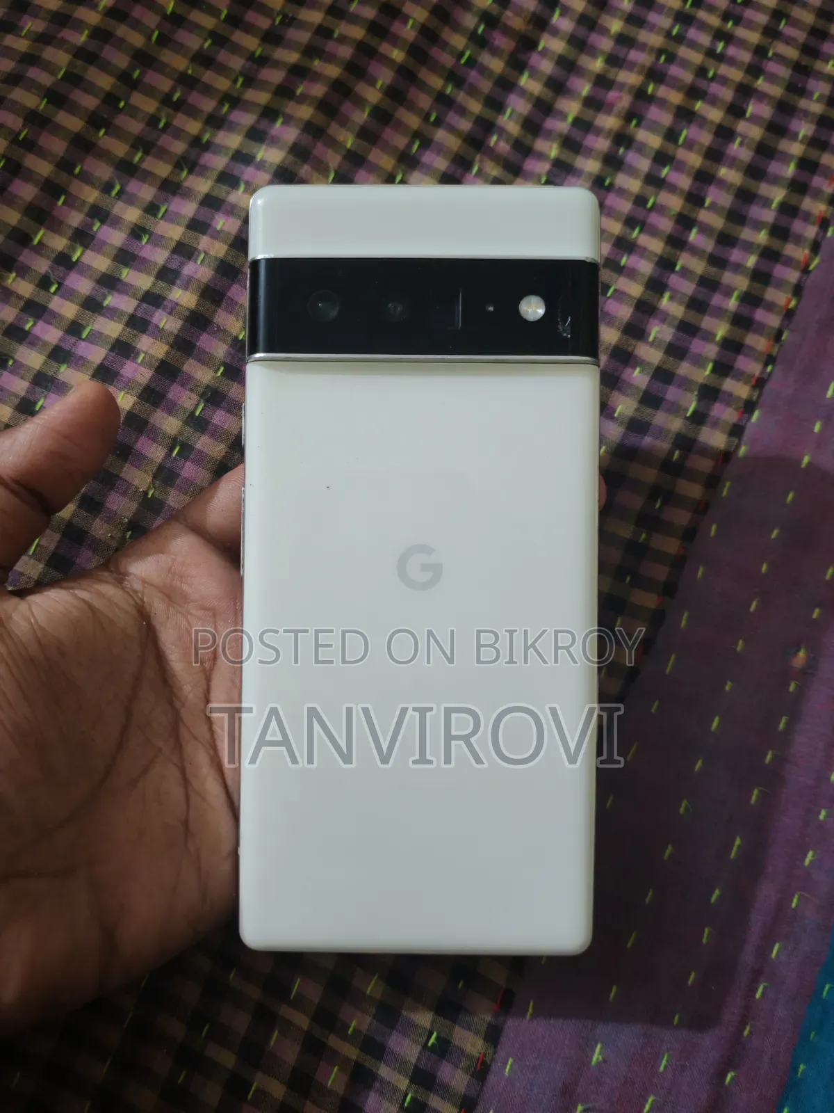 গুগল পিক্সেল ৬ প্রো ১২৮ জিবি সাদা