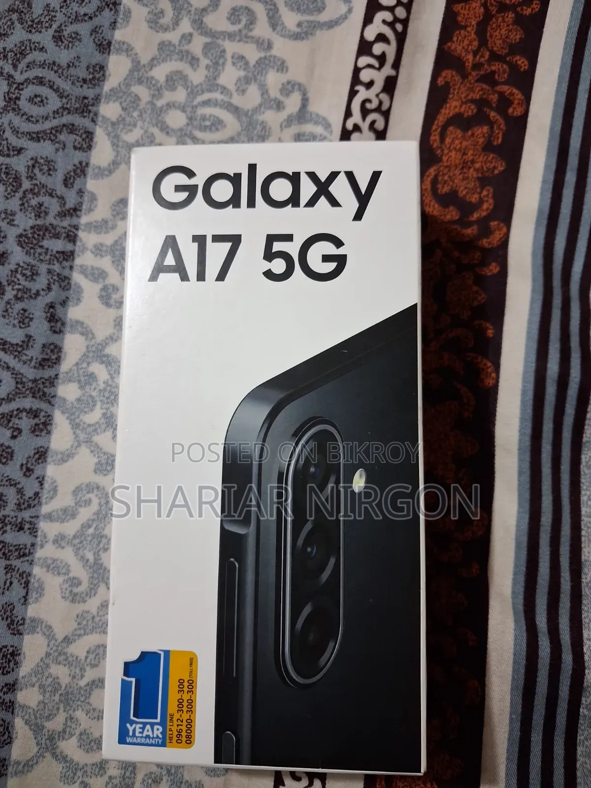 New Samsung Galaxy A17 5G 128 GB Black