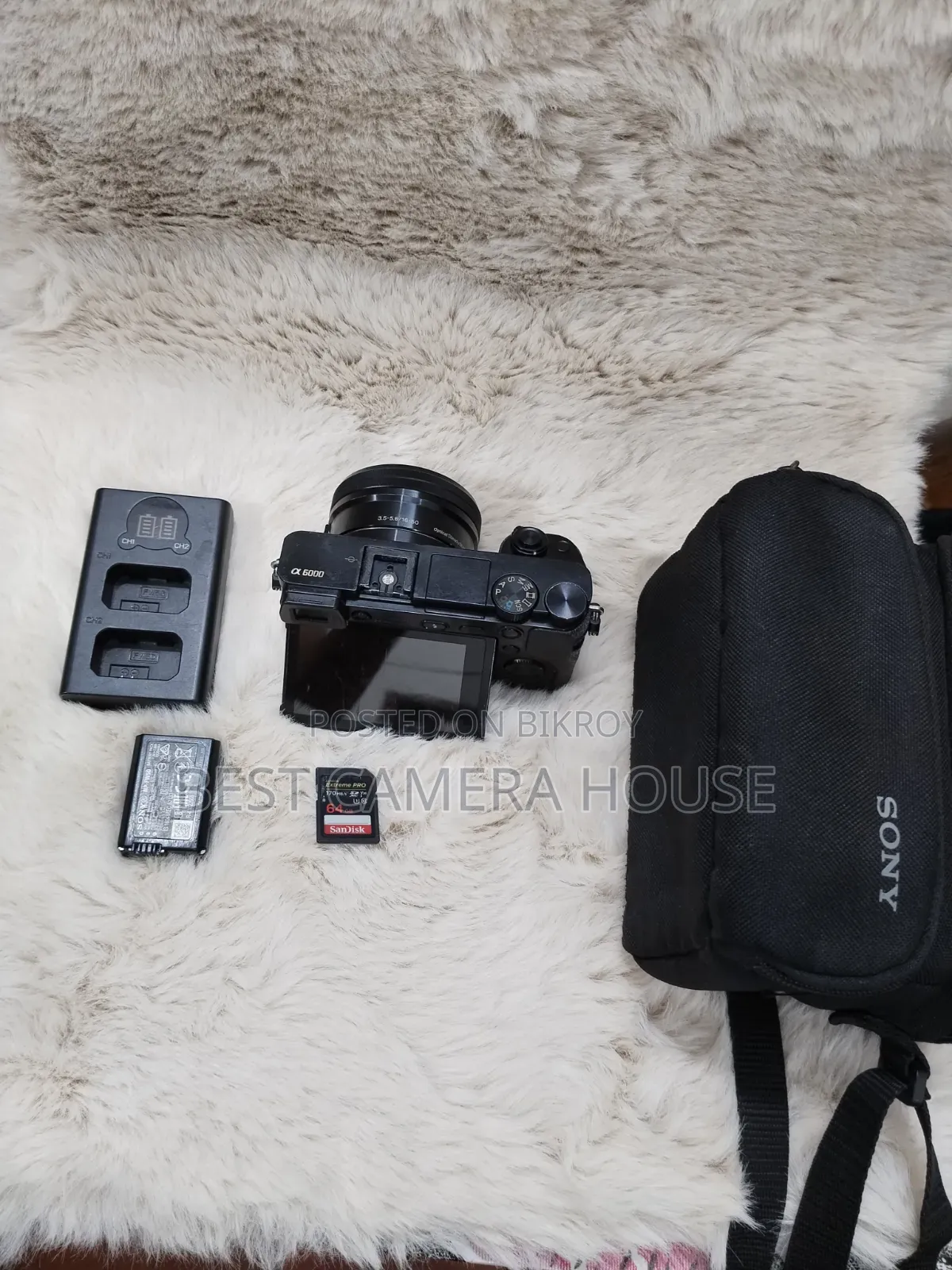 Sony Alfa 6000d Kit Lans