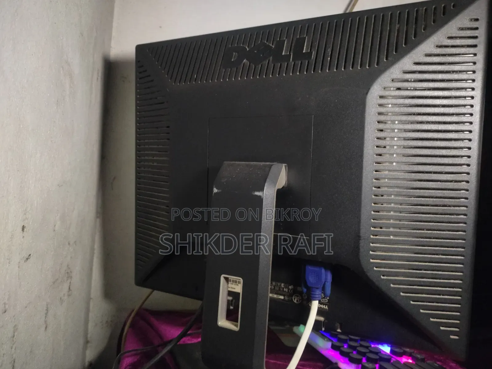 ডেল ১৯ ইঞ্চি এলসিডি মনিটর