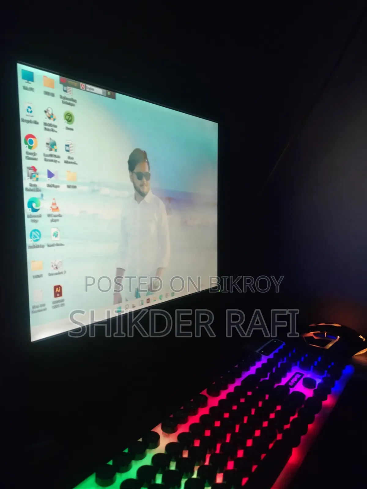 ডেল ১৯ ইঞ্চি এলসিডি মনিটর