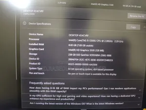 Laptop Lenovo ThinkPad X1 Carbon 8GB Intel Core I5 SSD 256GB