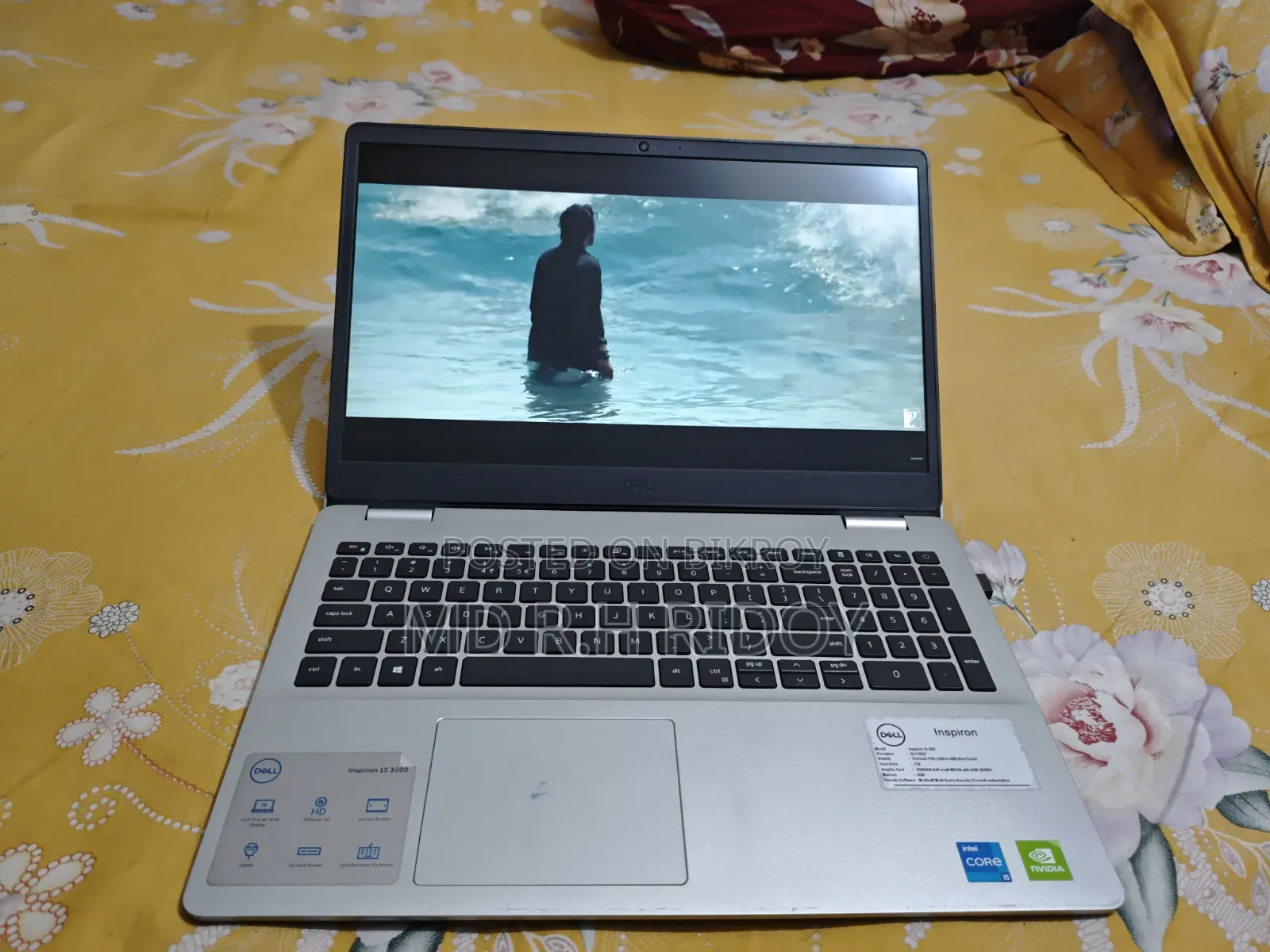 ল্যাপটপ ডেল ইন্সপায়রন ১৫ 8GB ইন্টেল কোর I5 HDD 1T