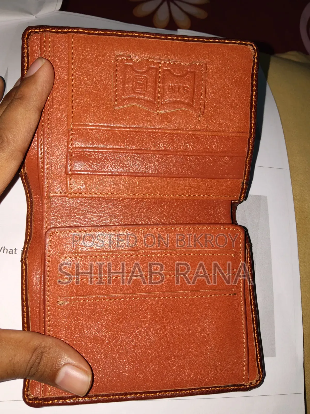 Men's Leather Wallet – Good Condition