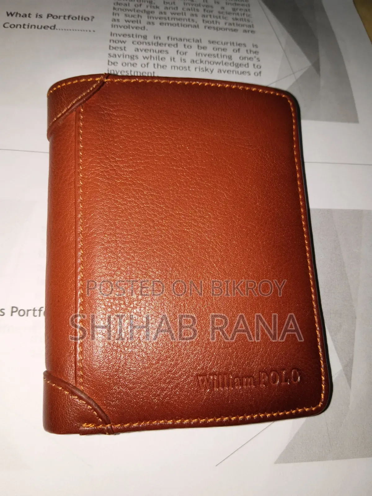 Men's Leather Wallet – Good Condition