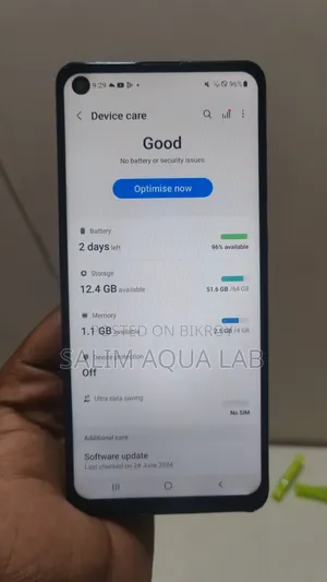Samsung Galaxy A21s 64 GB Blue