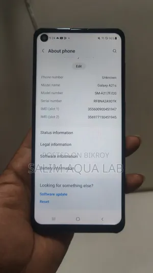 Samsung Galaxy A21s 64 GB Blue