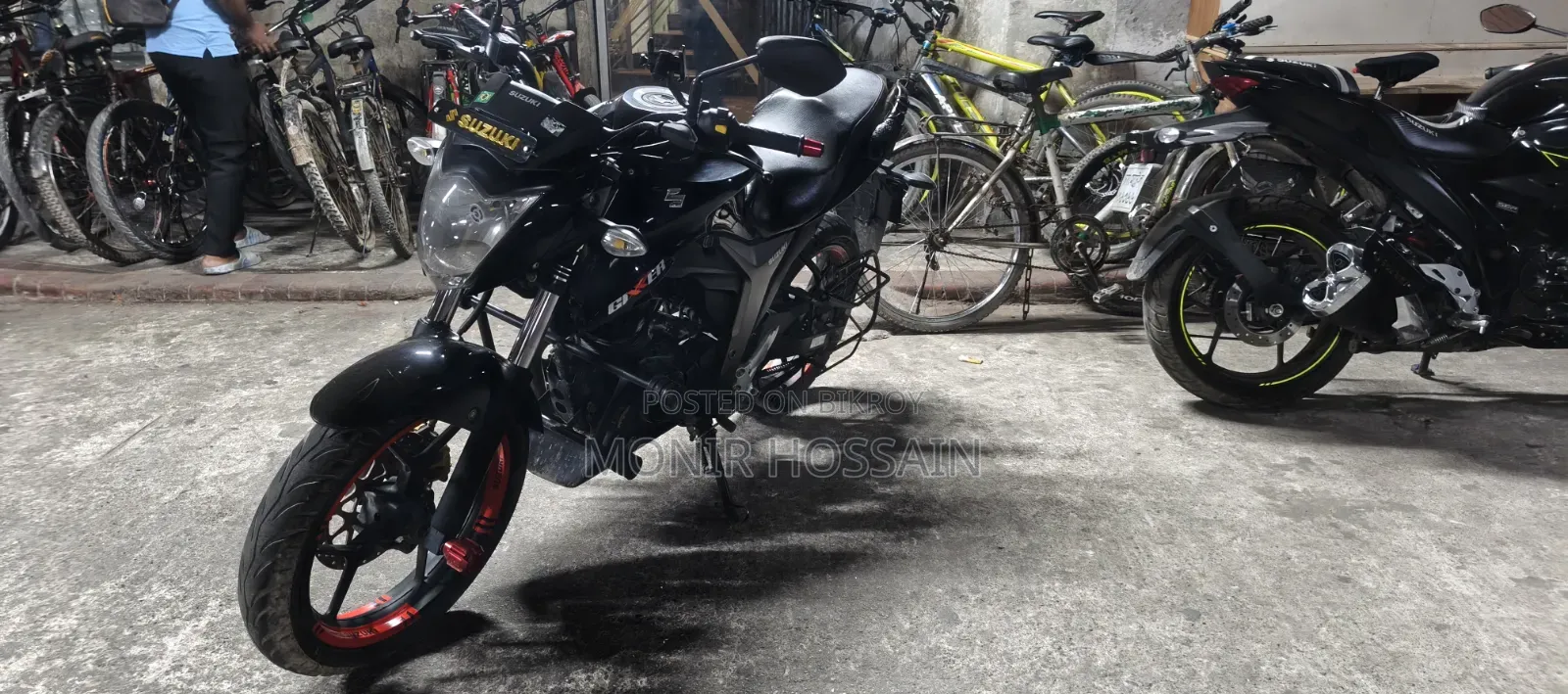 Suzuki Gixxer 2024 Black