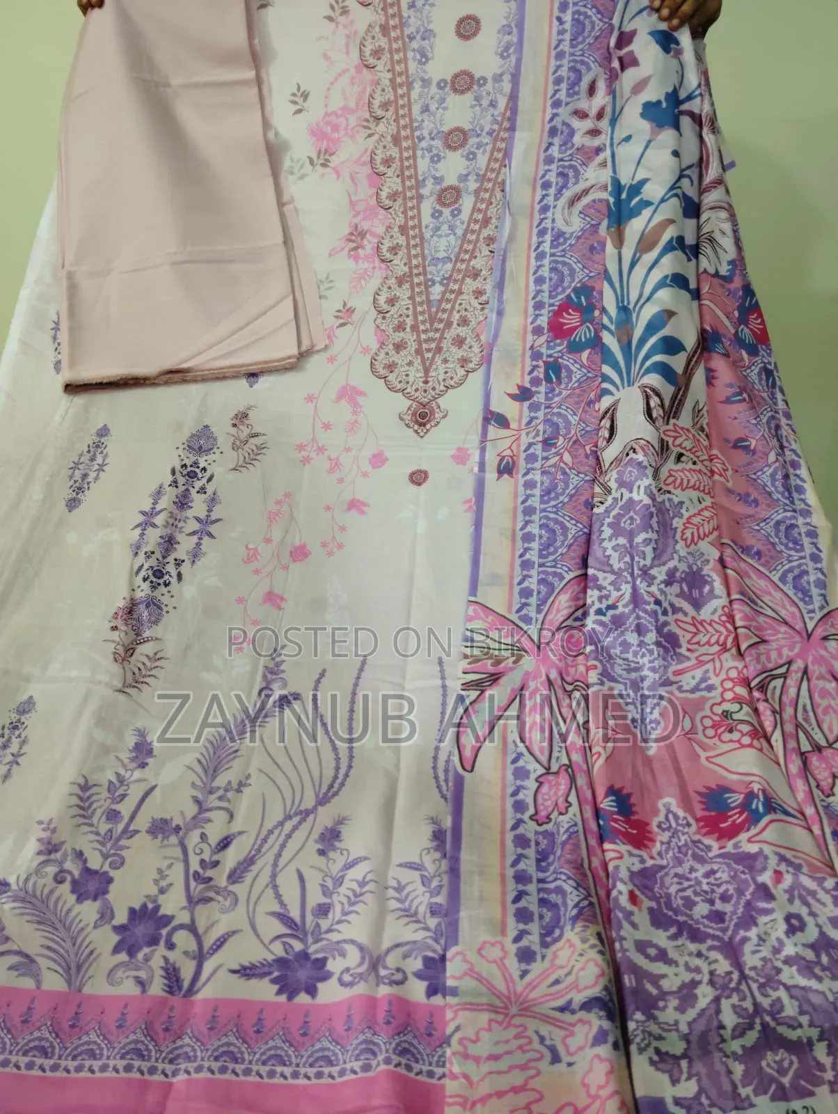 Al Karim Charizma Premium Swiss Cotton Dress.