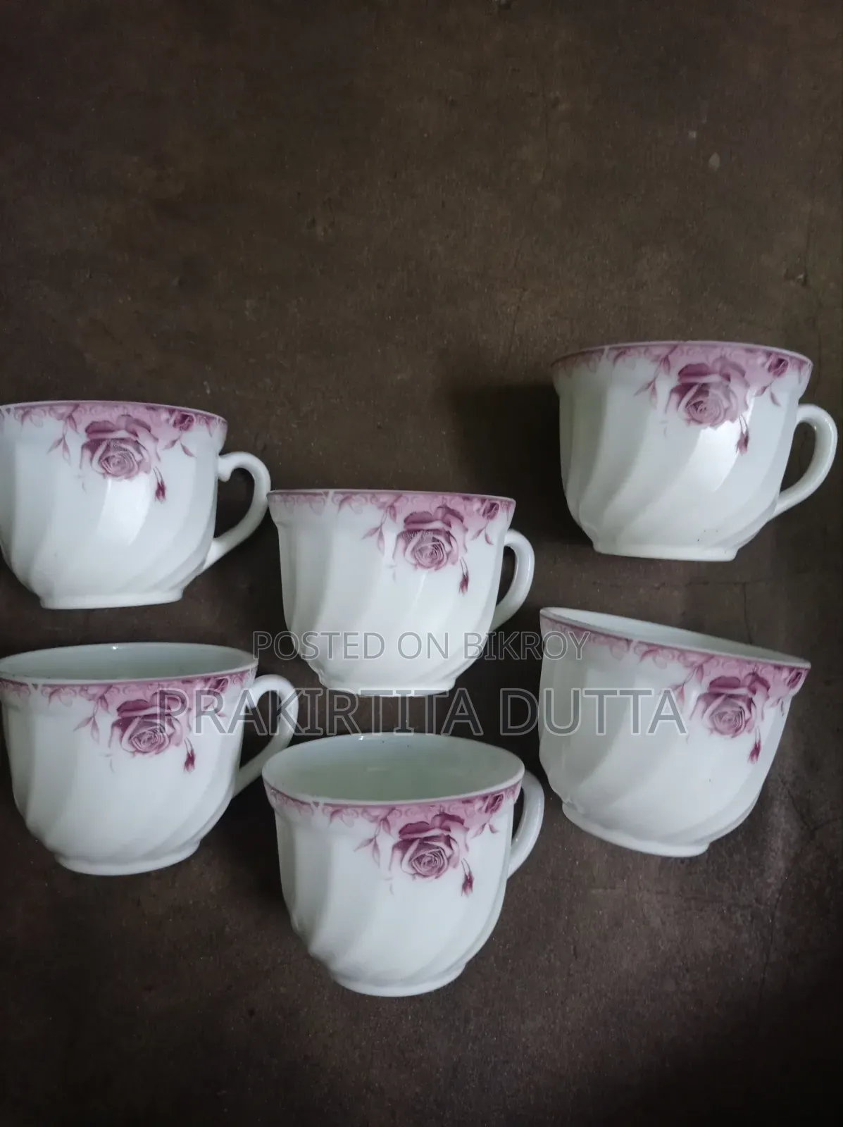 6 Piece Heat-Resistant Opal Glassware Tea Set