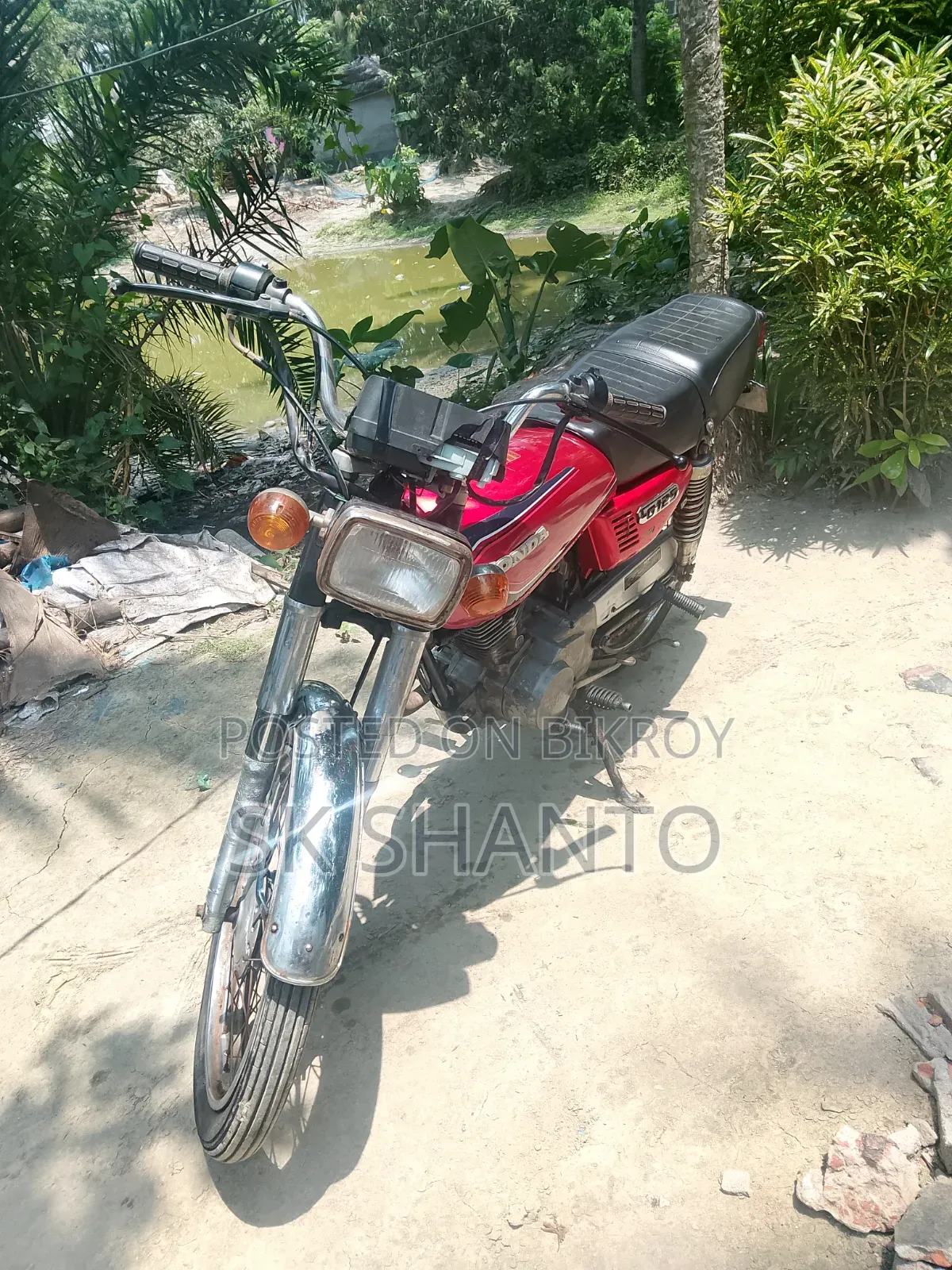 Honda CG110 2026 Red
