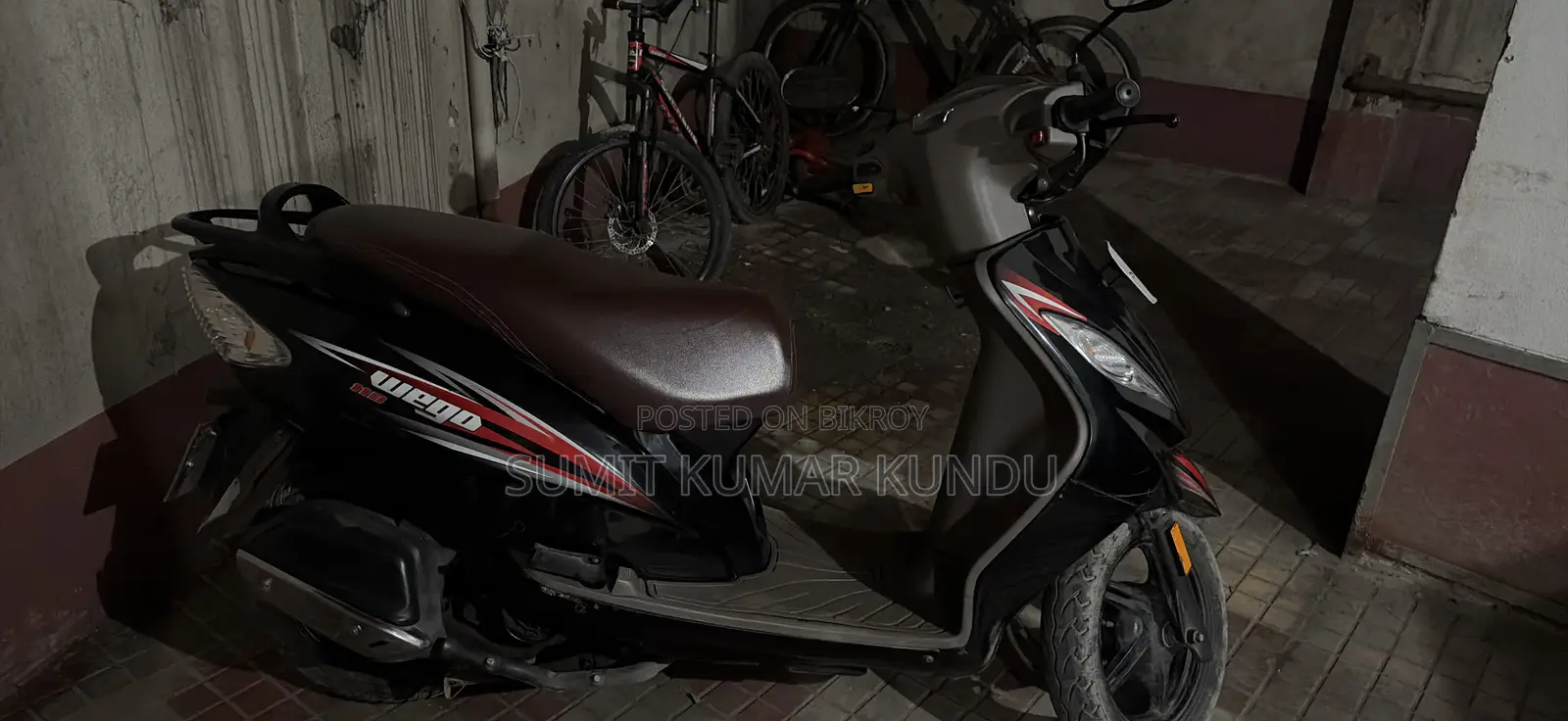 টিভিএস উইগো ২০২৩ কালো