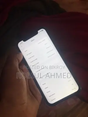 অ্যাপল আইফোন ১১ ১২১৮ জিবি ব্ল্যাক