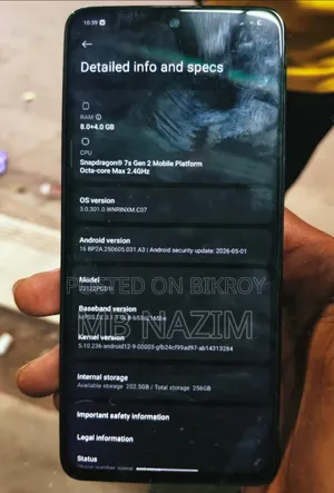 Xiaomi Poco X6 256 GB Black