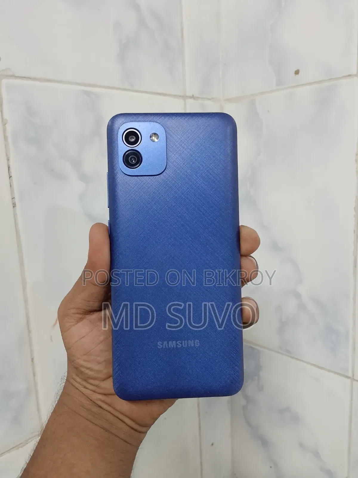 স্যামসাং গ্যালাক্সি এ০৩ ৩২ জিবি ব্লু