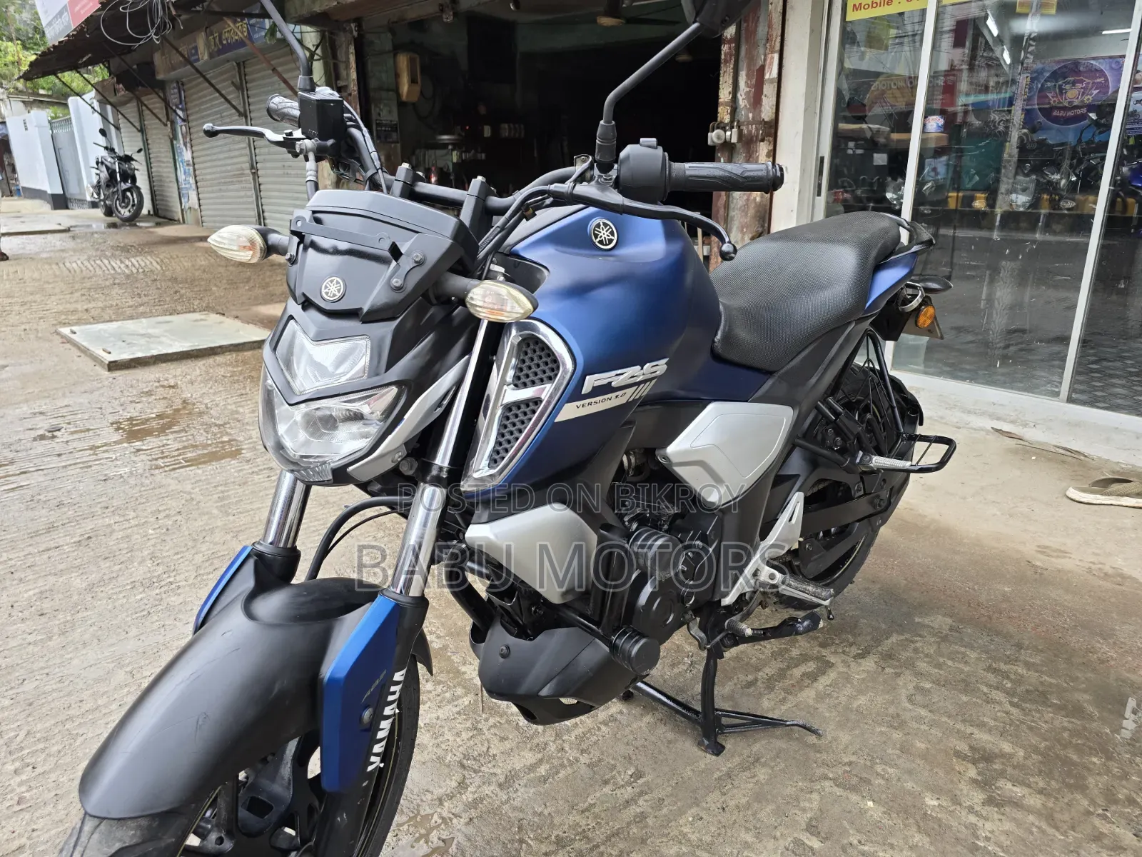 ইয়ামাহা এফজেডএস ভি৩ ২০২২ ব্লু