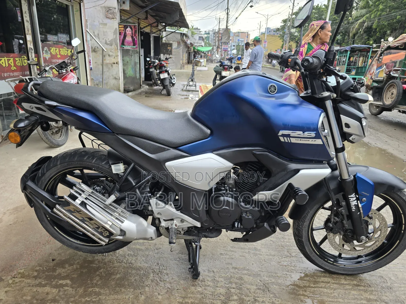 ইয়ামাহা এফজেডএস ভি৩ ২০২২ ব্লু