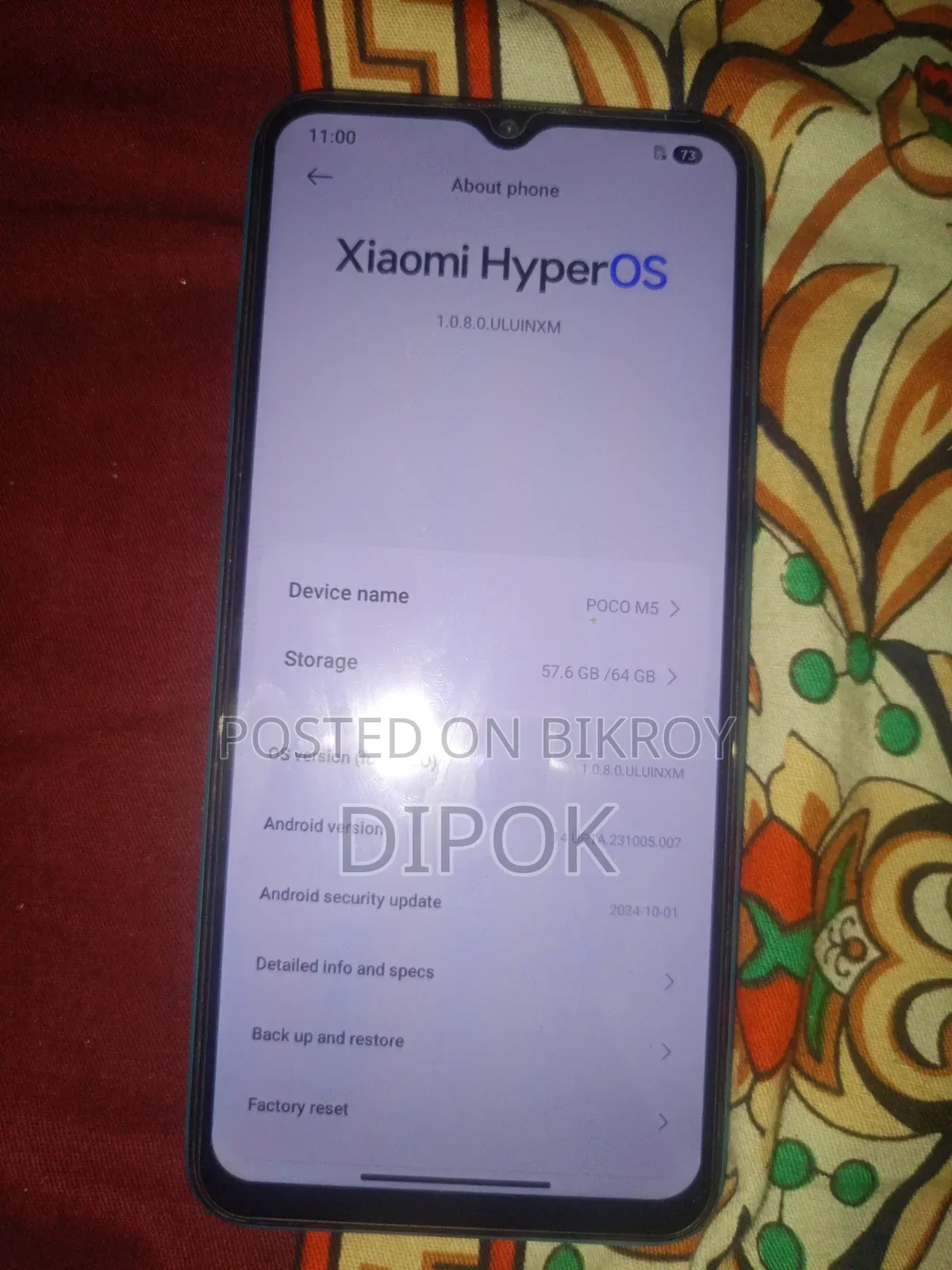 Xiaomi Poco M5 64 GB Blue