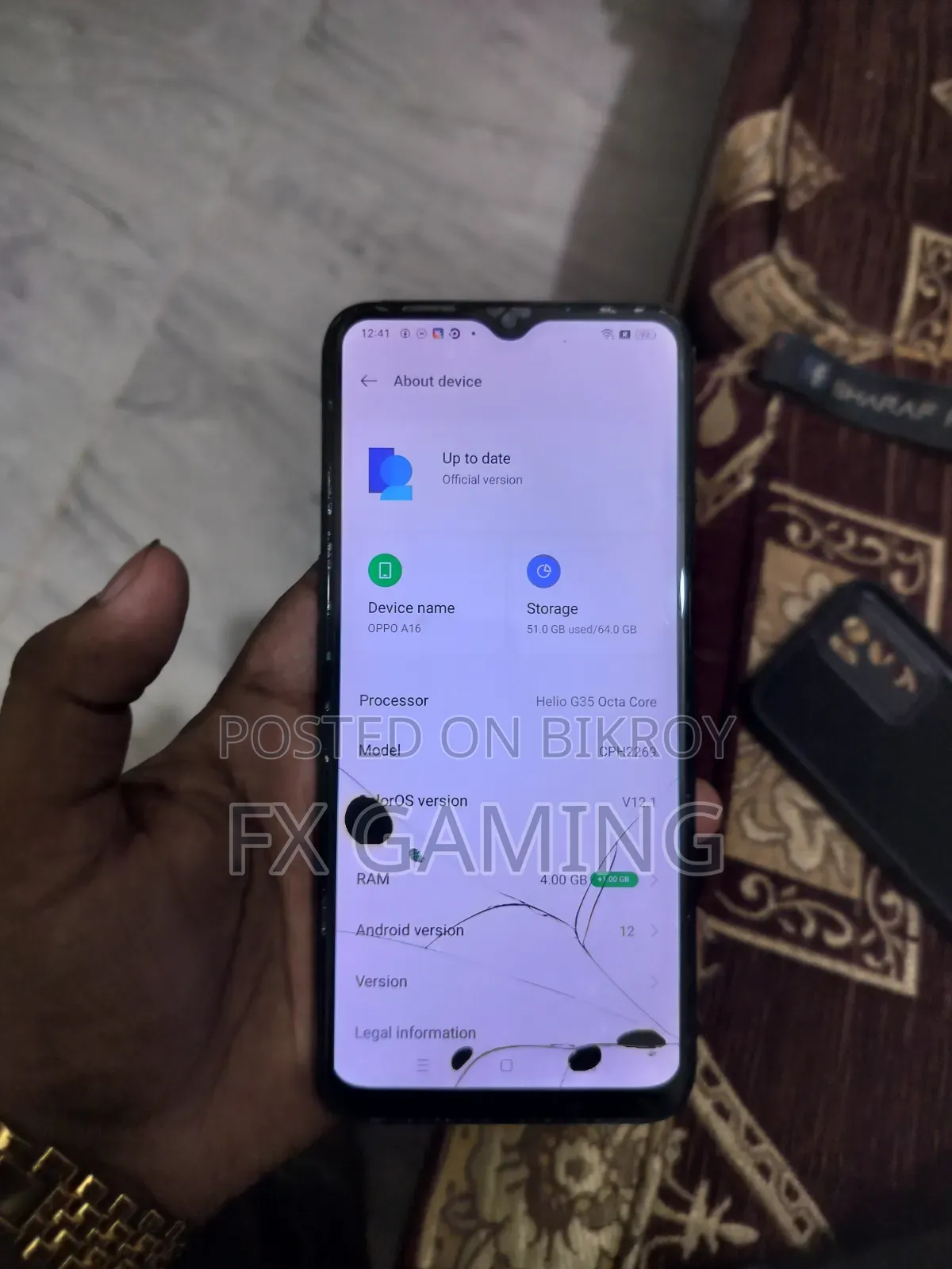 Oppo A16 64 GB Blue
