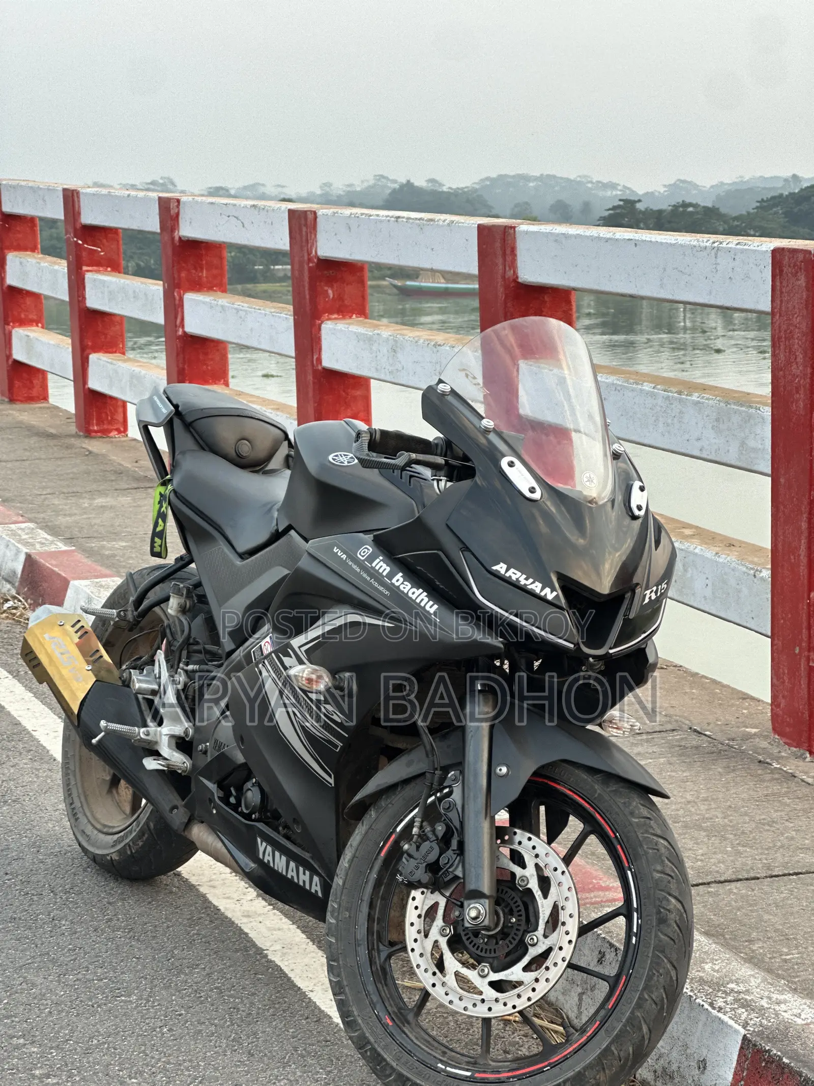 নিউ ইয়ামাহা আর১৫ ভি৩ ২০২২ ব্ল্যাক