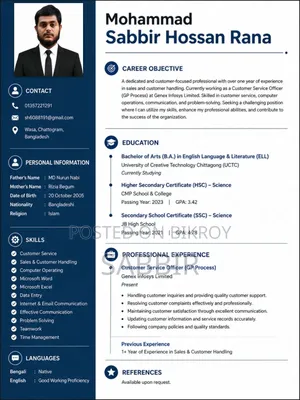 sales executive job need