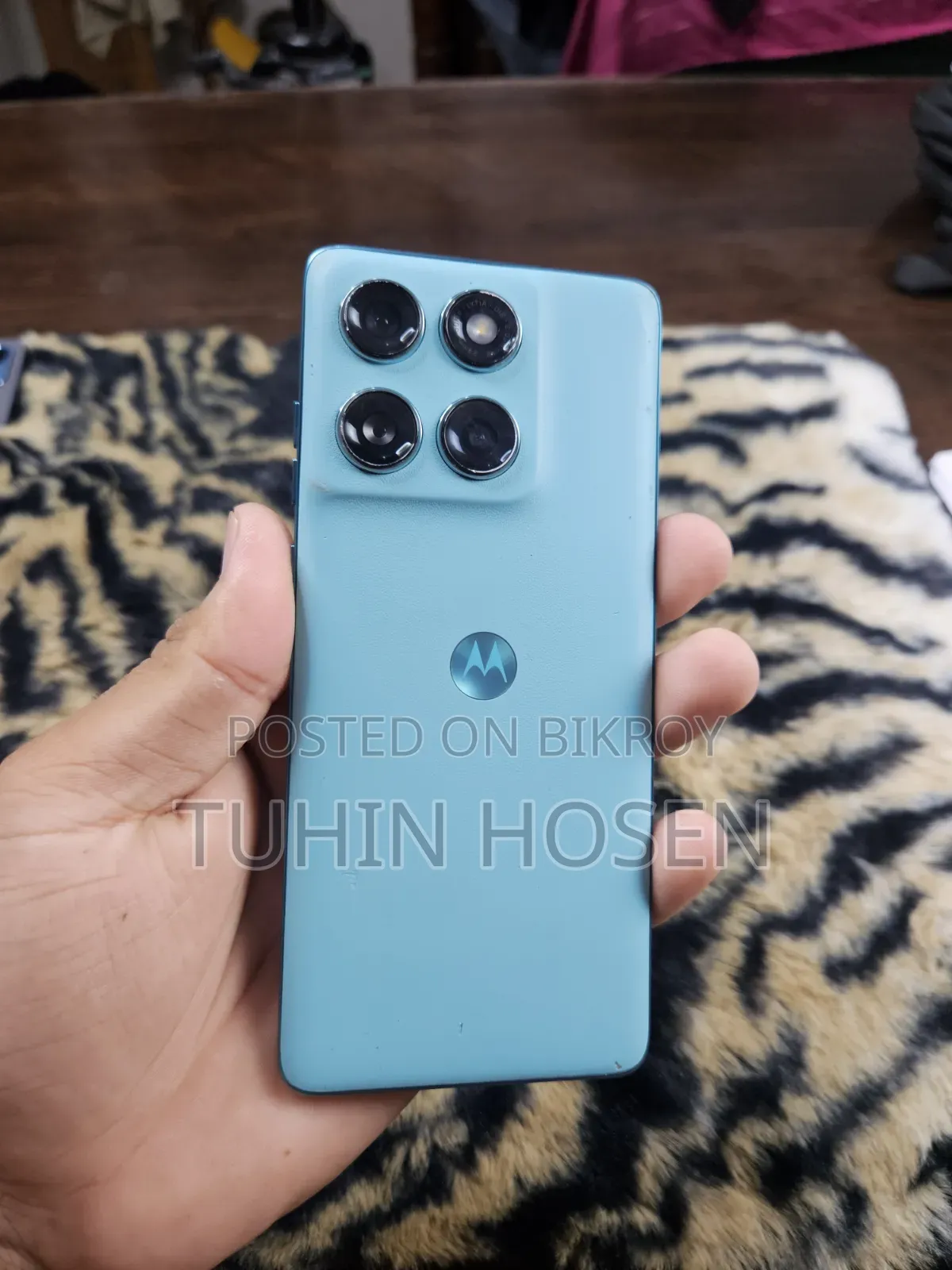Motorola Edge 60 Fusion ২৫৬ জিবি নীল