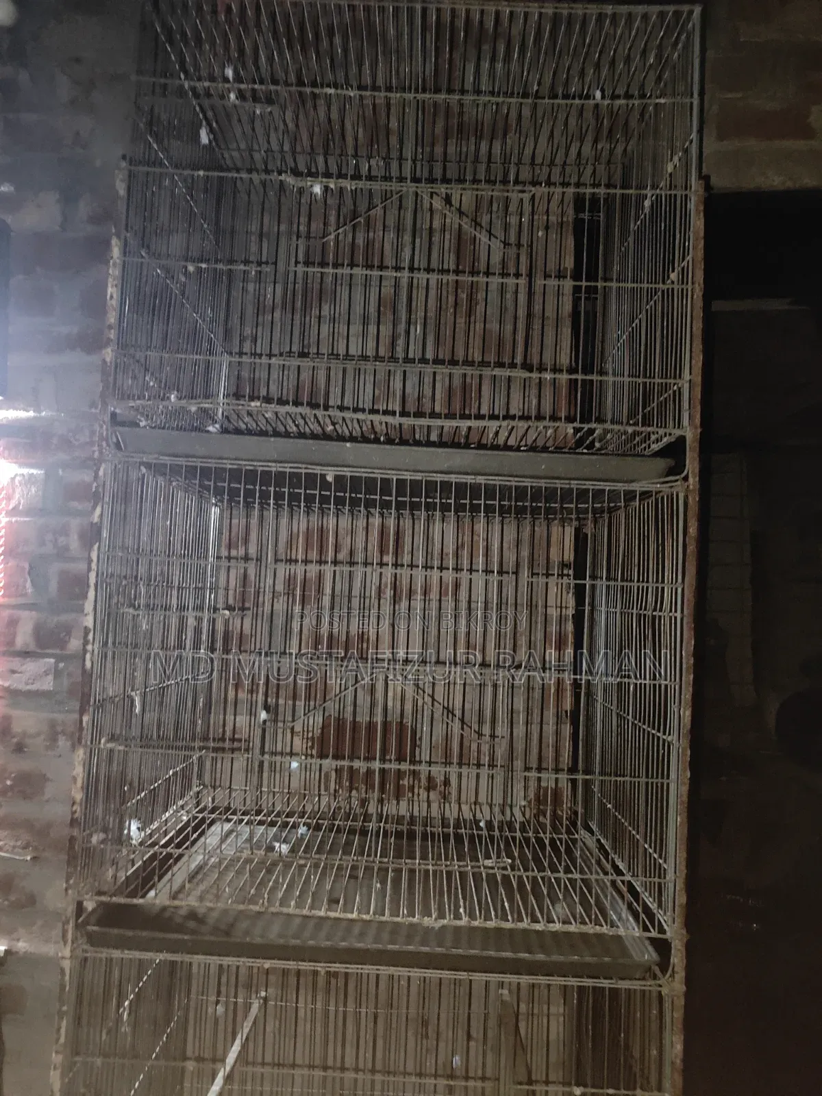 Bird Cage 4 Compartments
