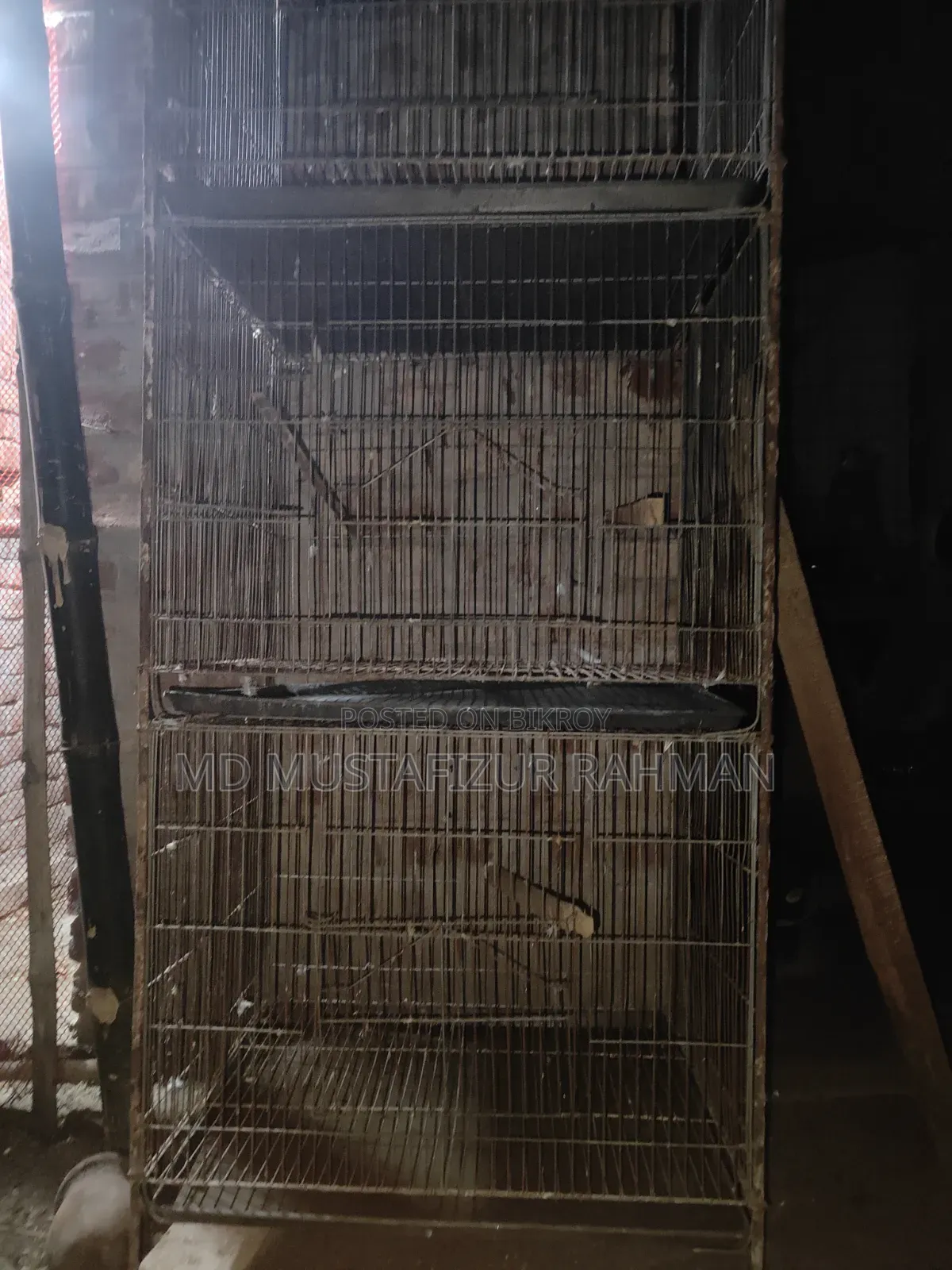 Bird Cage 4 Compartments