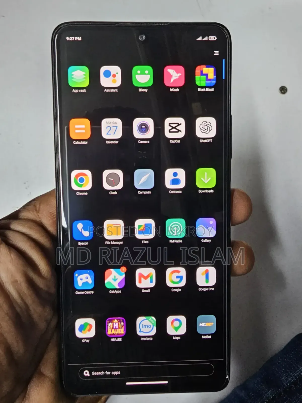 Xiaomi Redmi Note 10 Pro Max 64 GB Blue