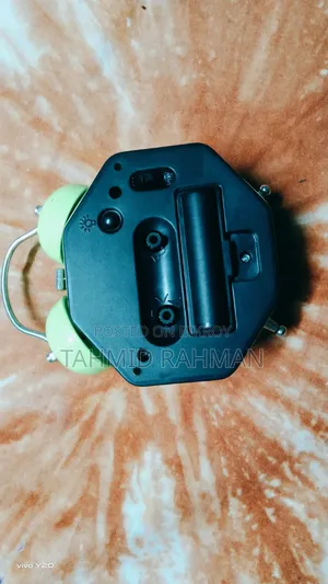 Exclusive Analog Alarm Clock Green Colored
