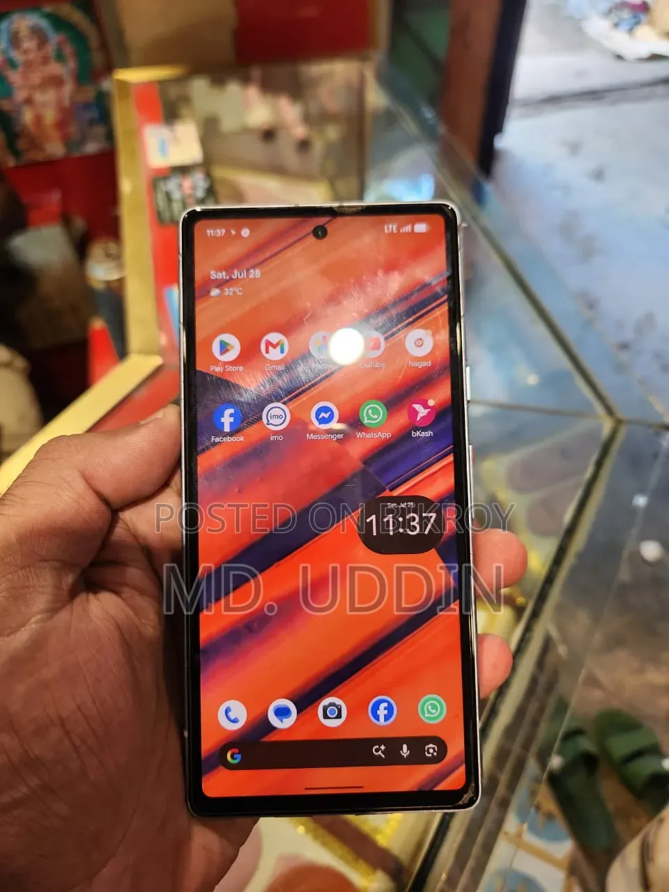 Google Pixel 7a 128 GB White