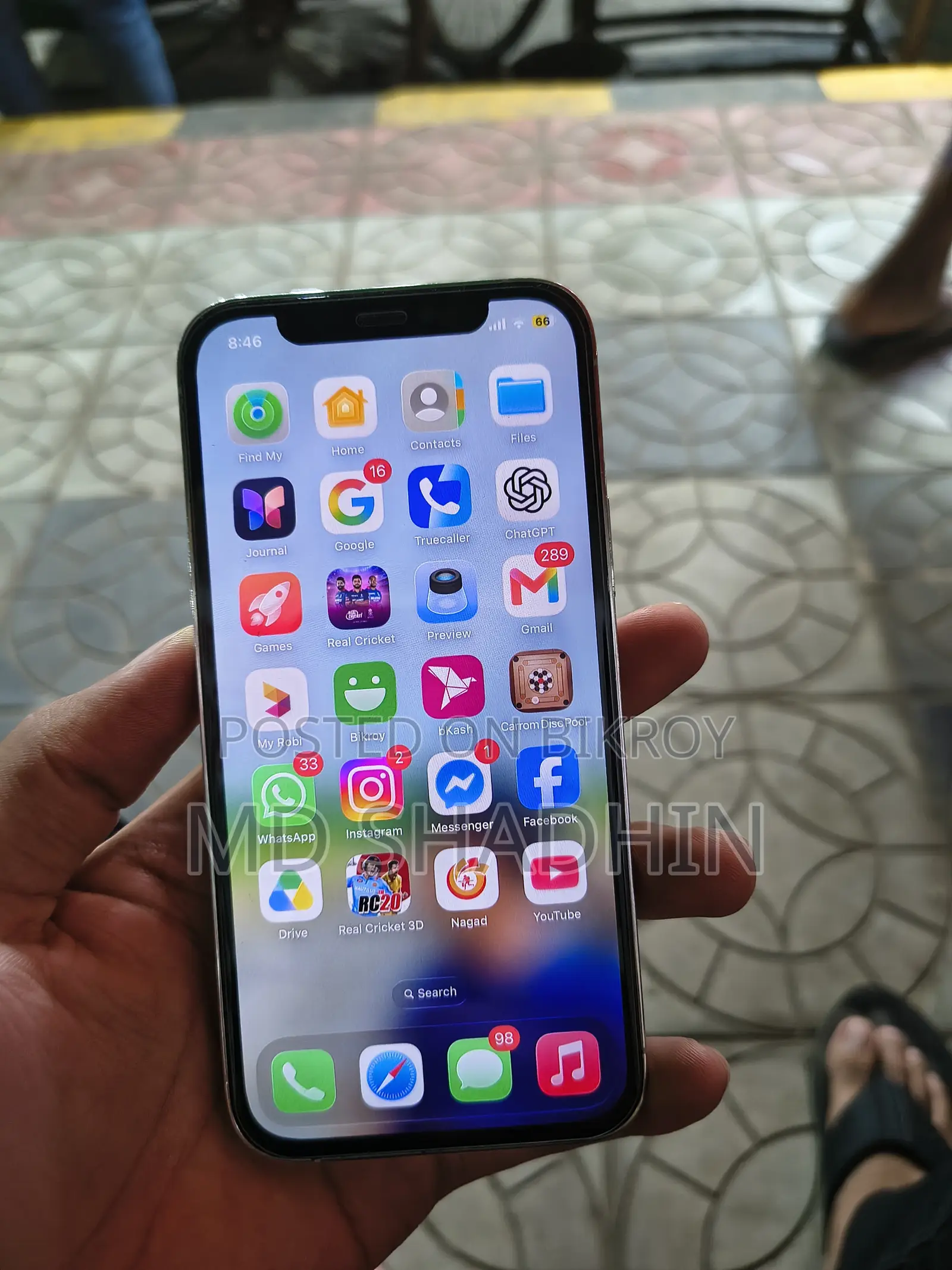 অ্যাপল আইফোন ১২ প্রো ১২৮ জিবি সাদা
