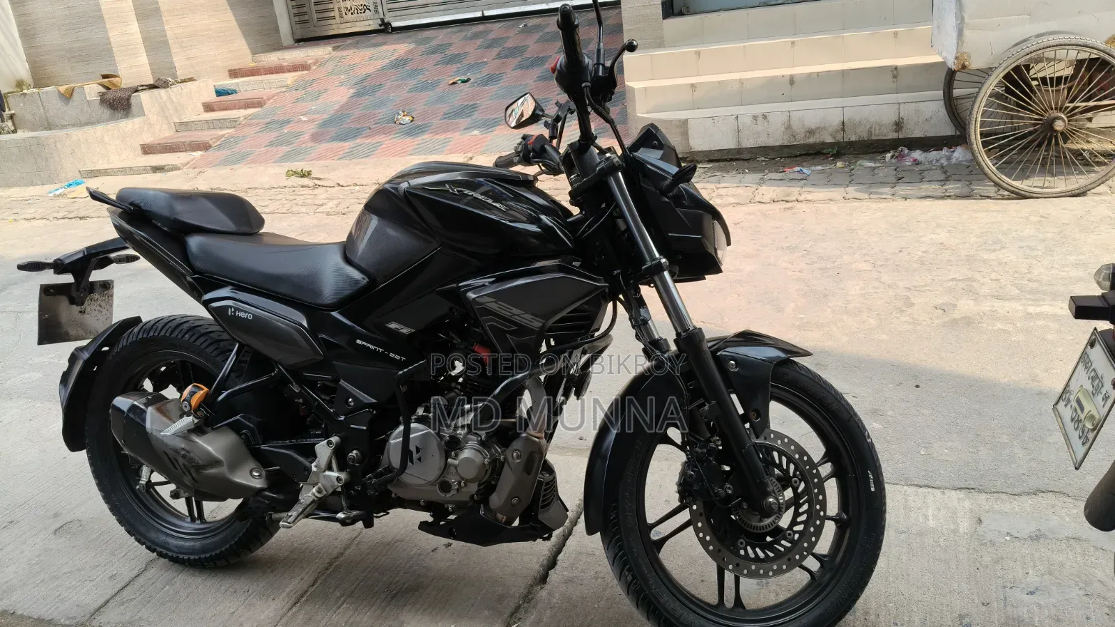 New Hero Xtreme 125R 2024 Black