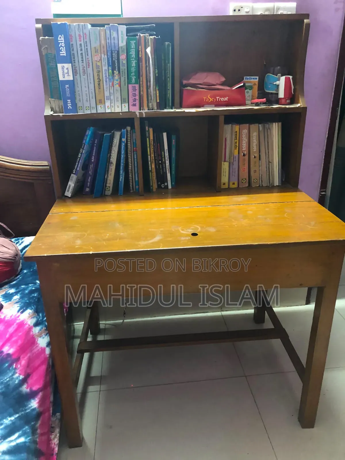 Teak Wood Study Table