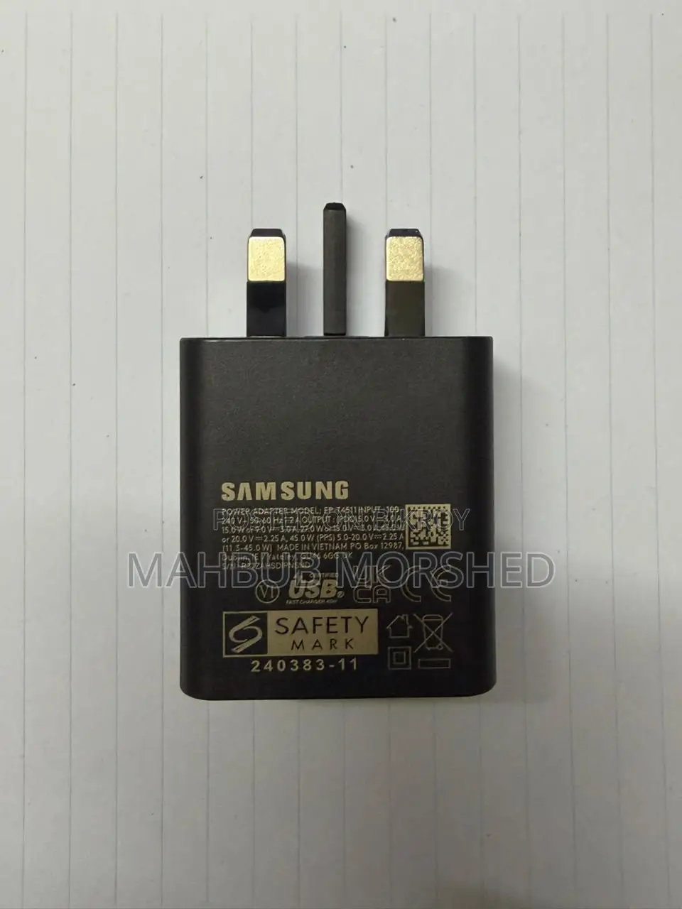 Samsung 45W Power Adapter (Original)