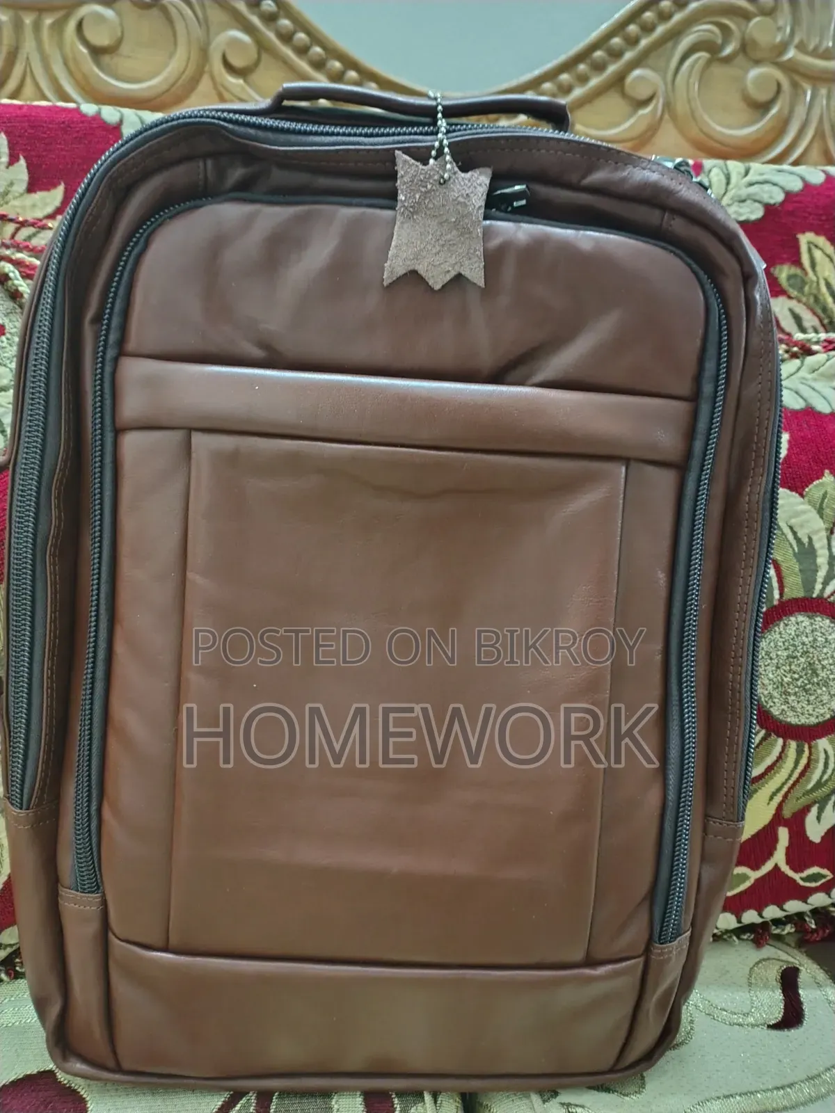 2 New Original Leather Bags for Sale (Received as Gift for Business Purpose)