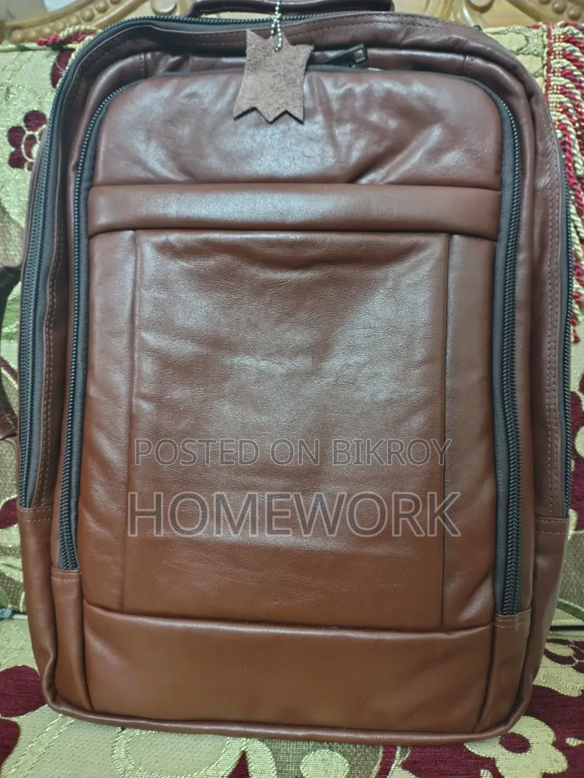 2 New Original Leather Bags for Sale (Received as Gift for Business Purpose)