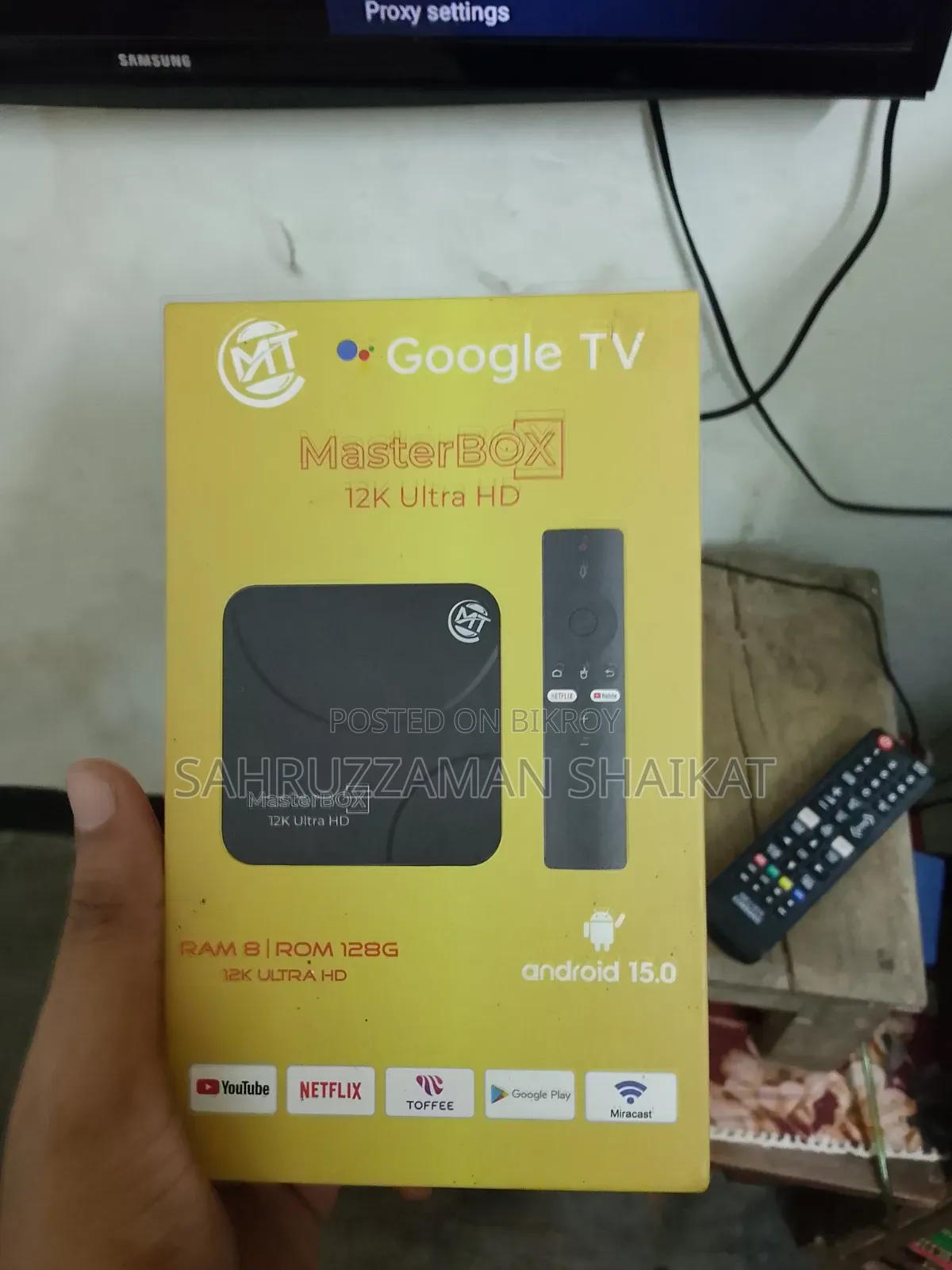 Google Master Android TV Box