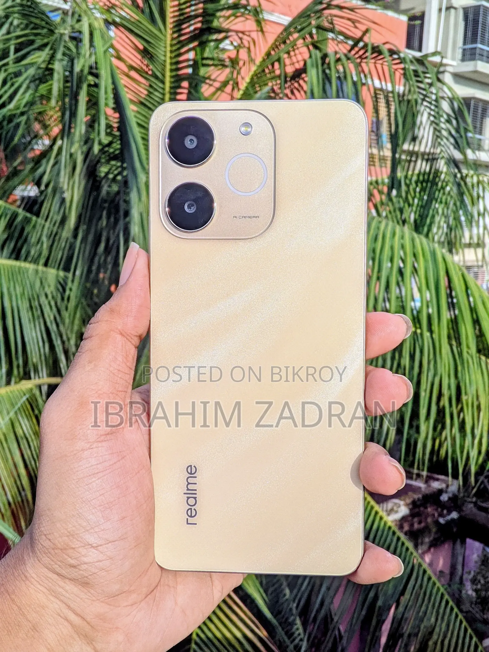 New Realme Note 70T 128 GB Gold