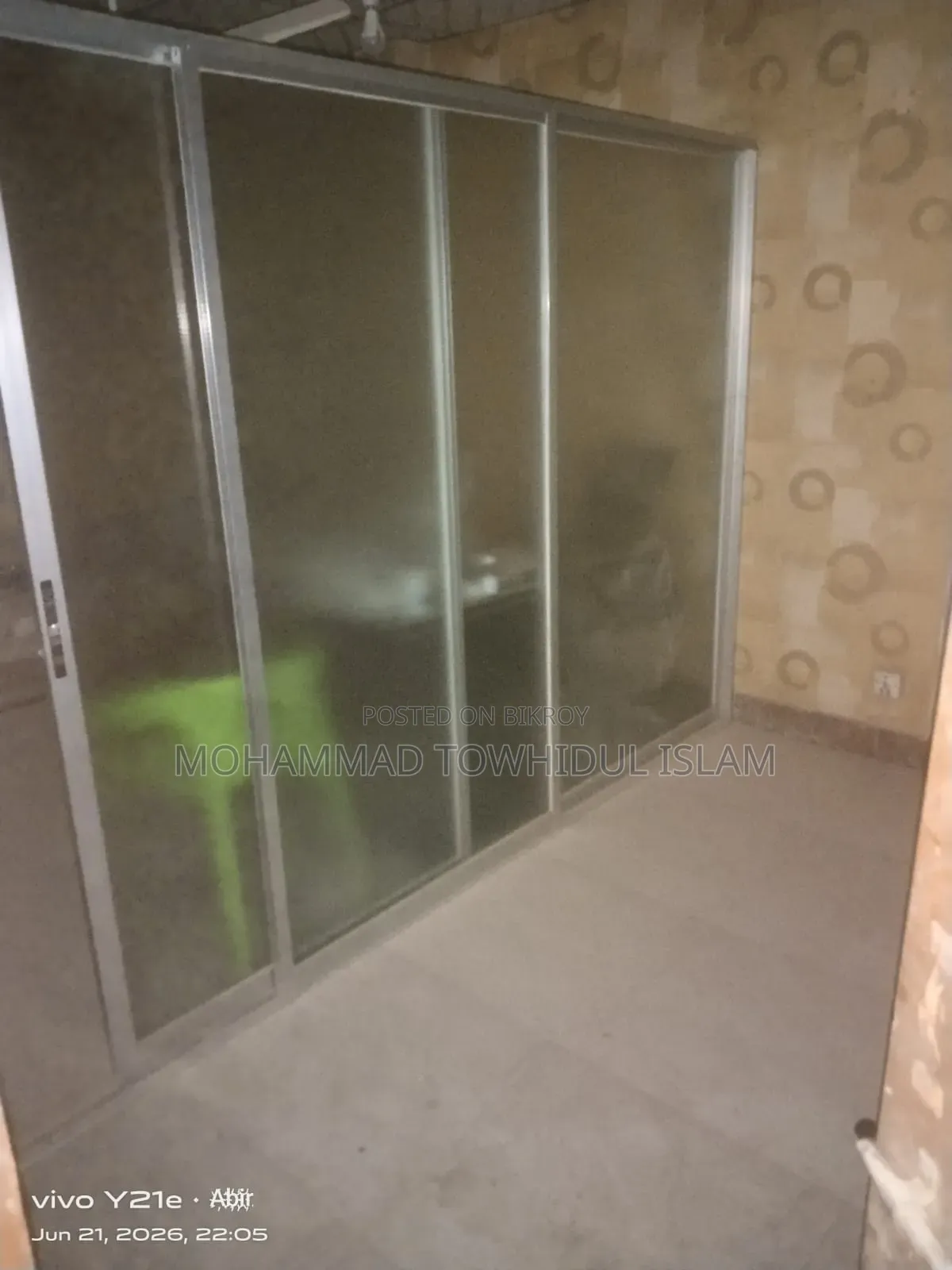 ফার্নিশড ফ্লোর ভাড়া দেয়া হবে