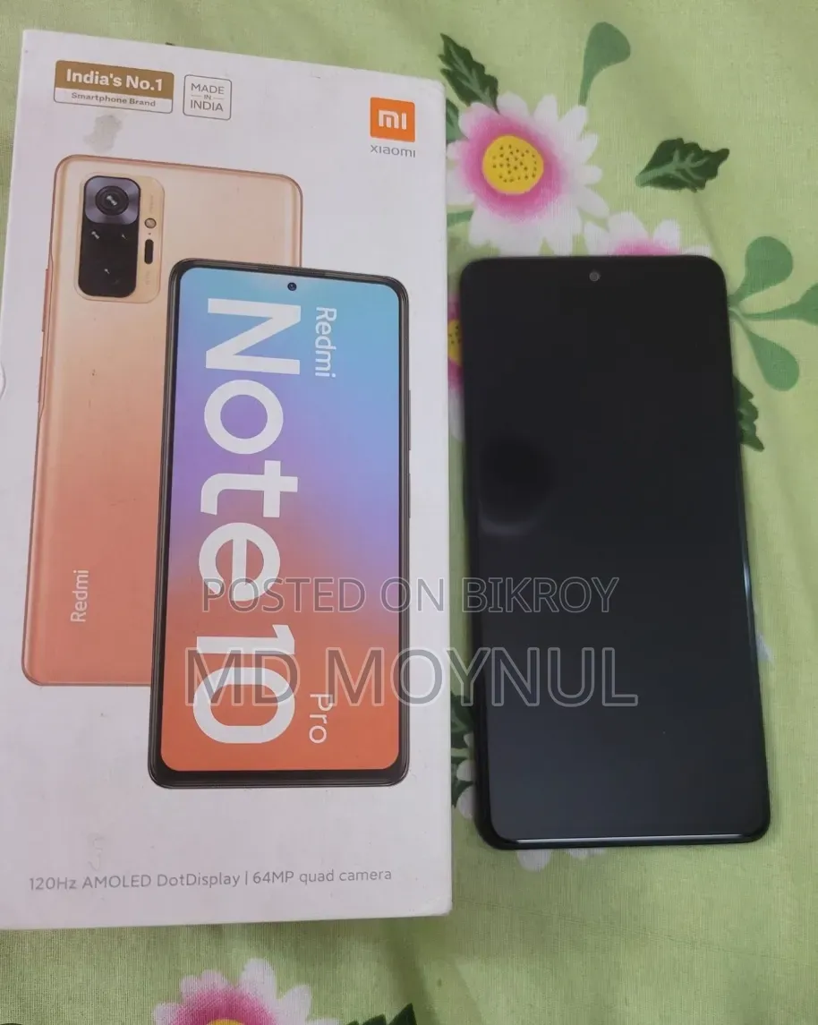 Xiaomi Redmi Note 10 Pro Max 128 GB Gold