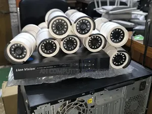CCTV Package 8pc Camera 8ch NVR 500hdd