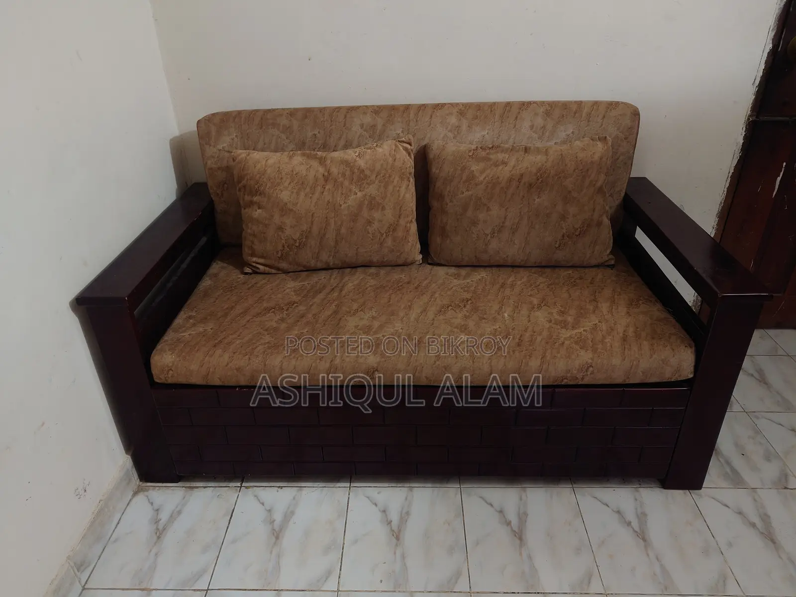 Heavy Sofa Cum Bed With Storage (সোফা কাম বেড)