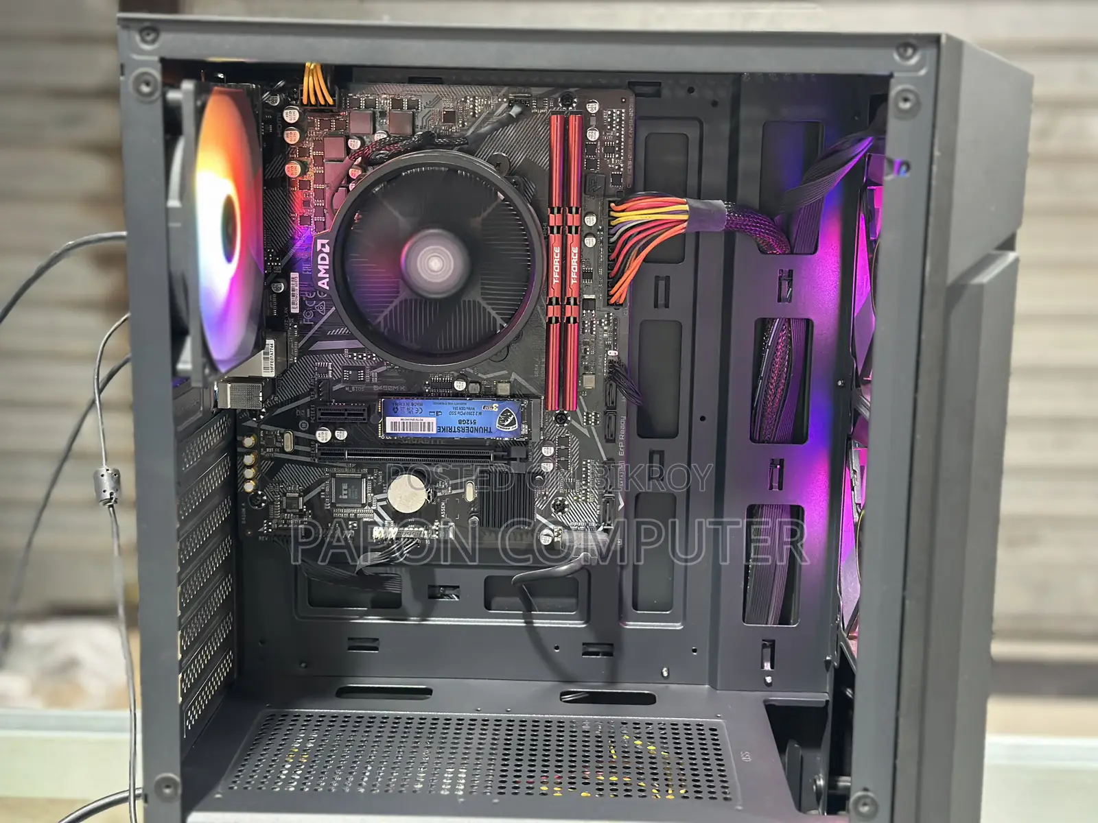 Desktop Computer 16GB AMD Ryzen 5 SSD 512GB