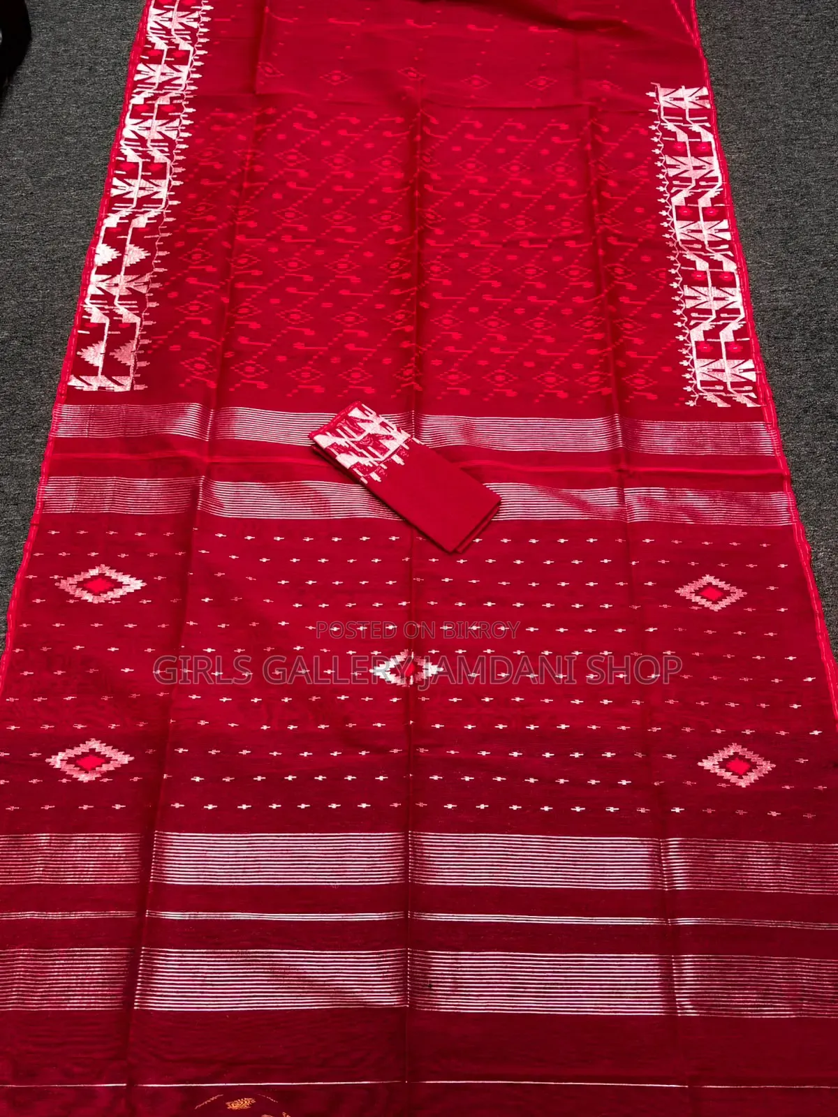 Original Handloom Dhakai Jamdani Saree