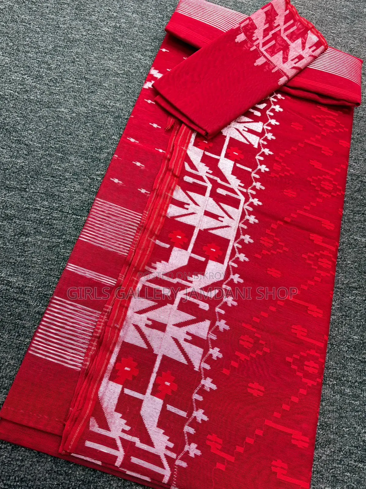 Original Handloom Dhakai Jamdani Saree