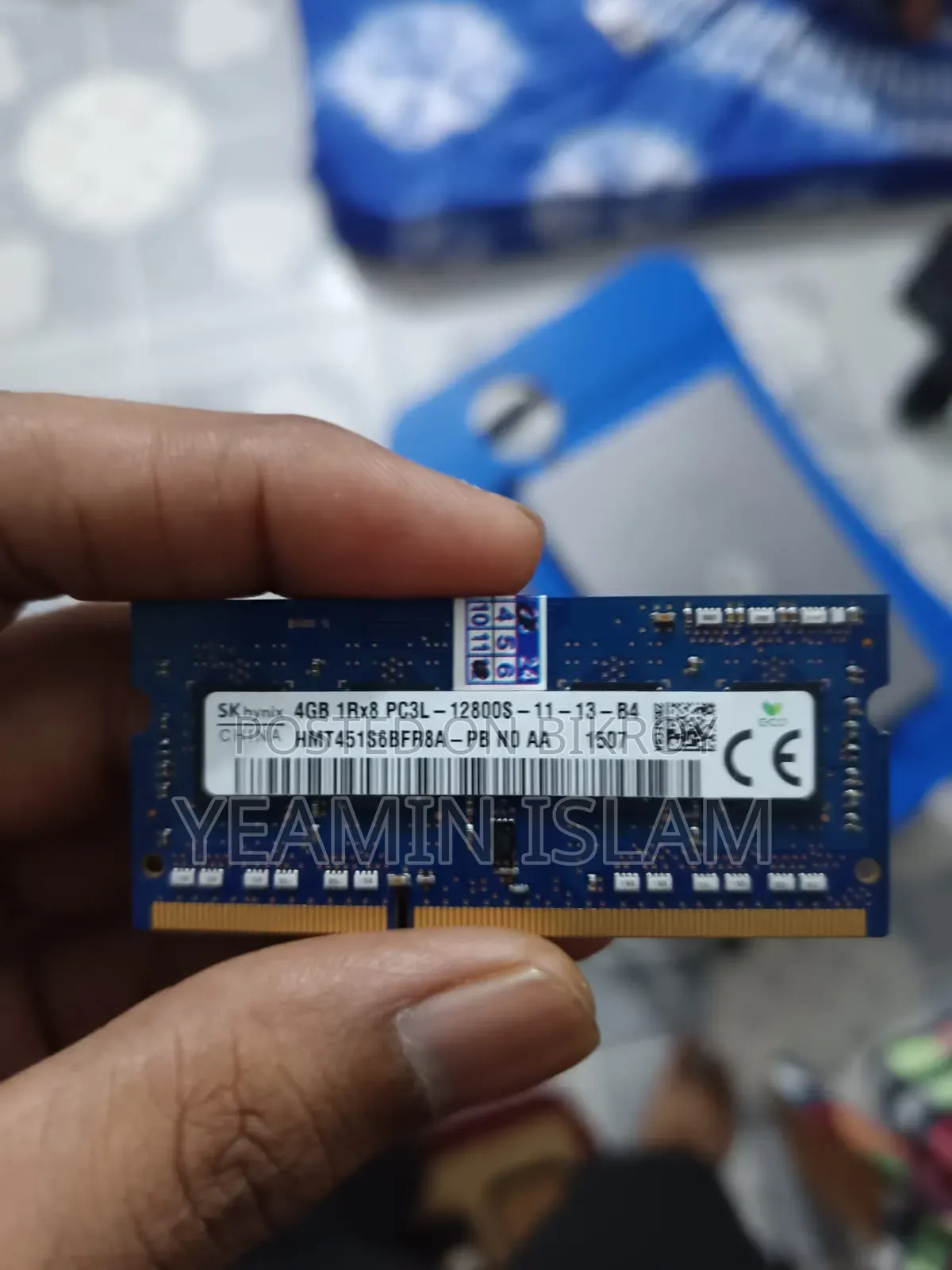 1011 Sk Hynix China 4gb 1rx8 Pc3l-